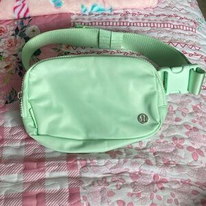 Lululemon Mint Green Belt Bag